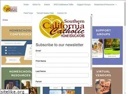 Sites similar to southerncaliforniacatholichomeeducators.org