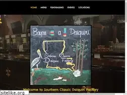 Sites similar to southernclassicdaiquirifactory.com