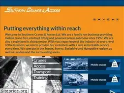 Sites similar to southerncranes.co.uk