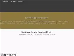 Sites similar to southerndentalimplant.com