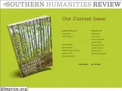 Sites similar to southernhumanitiesreview.com
