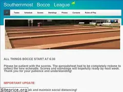 Sites similar to southernmostbocce.org