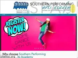 Sites similar to southernperformingartsacademy.com
