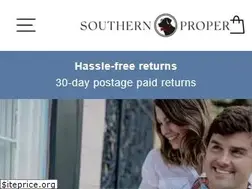 Sites similar to southernproper.com