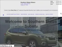 Sites similar to southernstatessubaru.net