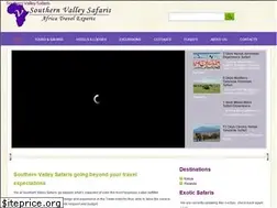Sites similar to southernvalleysafaris.com