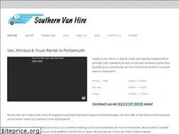 Sites similar to southernvanhire.co.uk