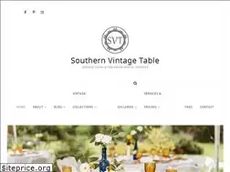 Sites similar to southernvintagetable.com