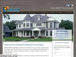 Sites similar to southernwindowsiding.com