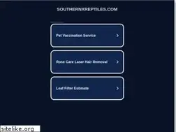 Sites similar to southernxreptiles.com