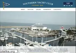 Sites similar to southernyachtclub.org