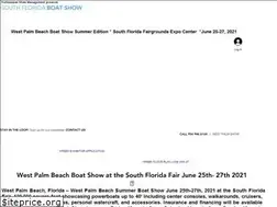 Sites similar to southflaboatshow.com