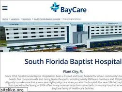 Sites similar to southfloridabaptisthospital.com
