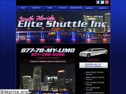 Sites similar to southfloridaeliteshuttle.com