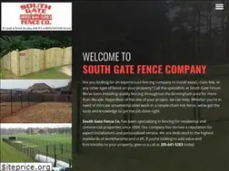 Sites similar to southgatefence.net