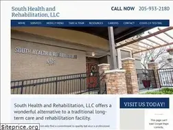 Sites similar to southhealthandrehab.com