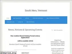Sites similar to southherovt.org