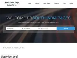 Sites similar to southindiapages.in