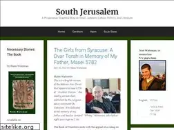 Sites similar to southjerusalem.com