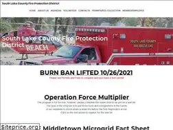Sites similar to southlakecountyfire.org