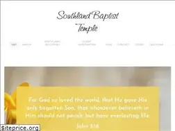 Sites similar to southlandbaptisttemple.com