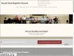 Sites similar to southparkbaptist.net