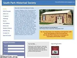 Sites similar to southparkhistoricalsociety.com