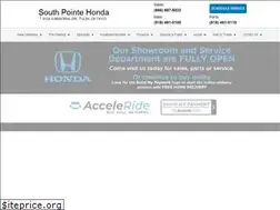 Sites similar to southpointehonda.com