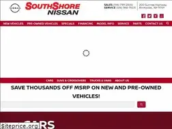 Sites similar to southshorenissan.com