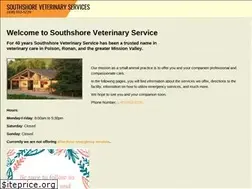 Sites similar to southshorevet.com