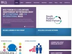 Sites similar to southsudanngoforum.org
