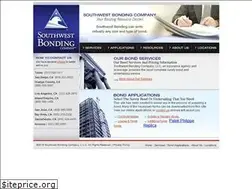 Sites similar to southwestbonding.com