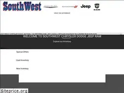 Sites similar to southwestcdjrtexas.com