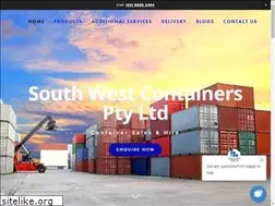 Sites similar to southwestcontainers.com.au