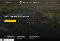 Sites similar to southwestern.edu