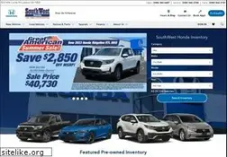 Sites similar to southwesthonda.com