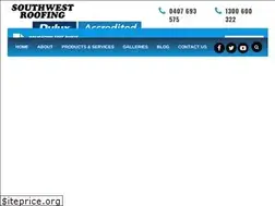 Sites similar to southwestroofing.com.au