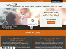 Sites similar to southwesttitleloans.com