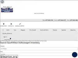 Sites similar to southwestvolkswagen.com