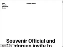 Sites similar to souvenirofficial.com