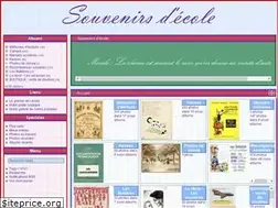 Sites similar to souvenirsdecole.com