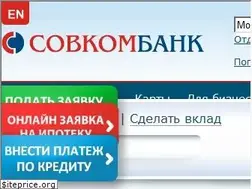 Sites similar to sovcombank.ru