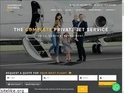Sites similar to sovereignbusinessjets.com
