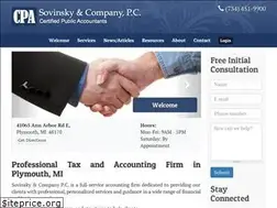 Sites similar to sovinskycpa.com