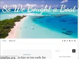 Sites similar to soweboughtaboat.com
