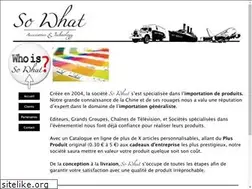 Sites similar to sowhat.fr