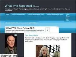Sites similar to sowhateverhappenedto.com