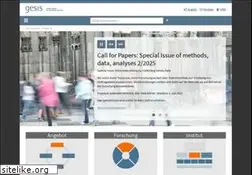 Sites similar to sowiport.de