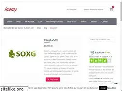 Sites similar to soxg.com