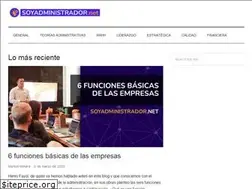 Sites similar to soyadministrador.net